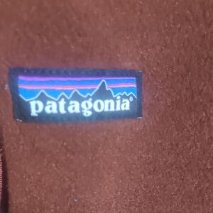 Patagonia Burnt Orange, Rust Color Fleece Outerwear